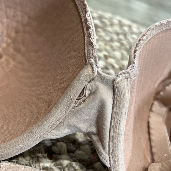 38DDD Victoria Secret Perfect Shape Coverage Nude Skin Tan Bra - Picture 4 of 5